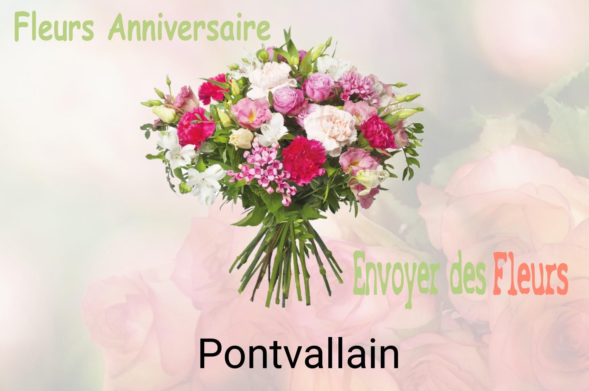 Bouquet de fleurs d’anniversaire livré à Pontvallain